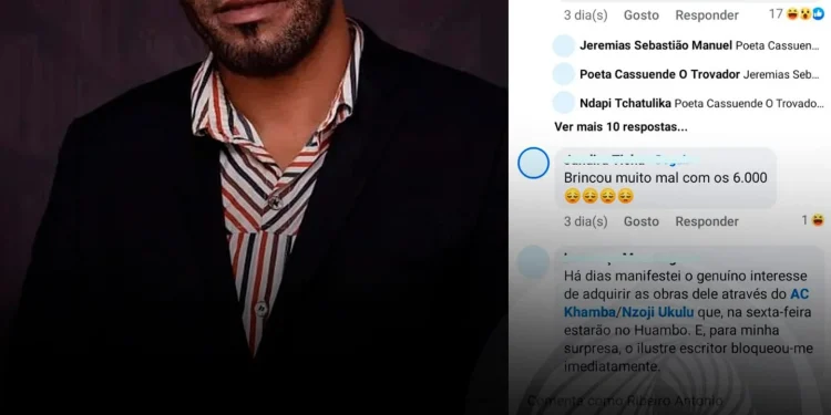 Escritor angolano acusado de burlar e arrecadar prémios “fantasmas”