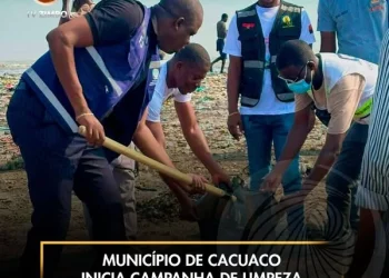 Município de Cacuaco inicia campanha de limpeza “Sábados Vermelhos”