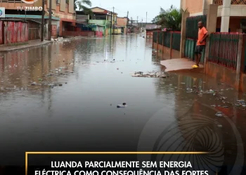 Luanda parcialmente sem energia eléctrica como consequência das fortes chuvas que se abateram sobre a cidade.