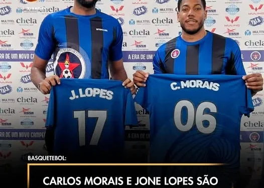 Carlos Morais e Jone Lopes são os novos reforços do Interclube