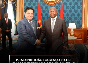 Presidente João Lourenço enviado especial do Rei Mohammed VI
