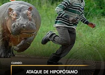 Ataque de hipopótamo deixa dois mortos e um ferido