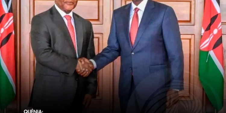 Embaixador Sianga Abílio despede-se do Presidente William Ruto