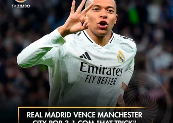 Real Madrid vence Manchester City por 3-1 com “hat-trick” de Mbappé