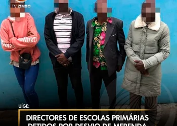 Directores de escolas primárias detidos por desvio de merenda escolar