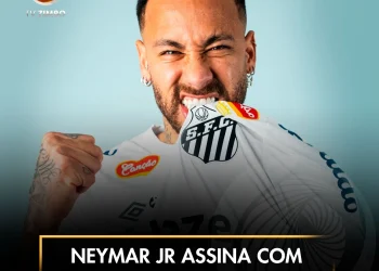 Neymar Jr assina com o Santos FC por seis meses