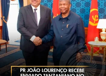 PR João Lourenço recebe enviado tanzaniano no Palácio Presidencial
