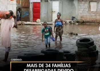 Mais de 34 famílias desabrigadas devido à chuva