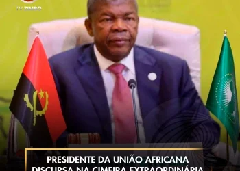 Presidente da União Africana discursa na cimeira extraordinária da liga Árabe