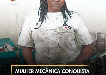 Mulher mecânica conquista no Huambo