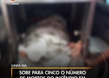 Sobe para cinco o número de mortos do incêndio em Saurimo