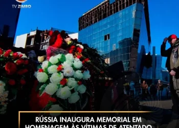 Rússia inaugura memorial em homenagem às vítimas de atentado em sala de concertos