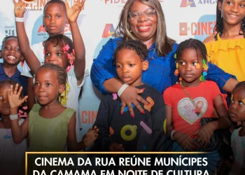 Cinema da rua reúne munícipes da Camama em noite de cultura e convívio