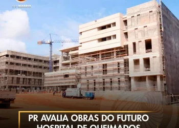 PR avalia obras do futuro Hospital de Queimados em Luanda