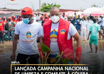 Lançada Campanha Nacional de Limpeza e Combate à Cólera em Cacuaco