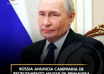 Rússia anuncia campanha de recrutamento militar de primavera para 160 mil jovens