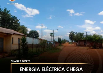 Energia eléctrica chega ao Luinga pela primeira vez