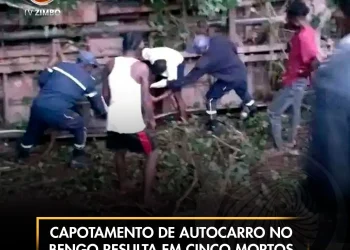 Capotamento de autocarro no Bengo resulta em cinco mortos e vinte feridos