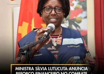 Ministra Sílvia Lutucuta anuncia reforço financeiro no combate à cólera em Benguela