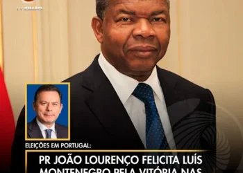 PR João Lourenço felicita Luís Montenegro pela vitória nas últimas legislativas