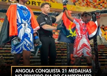 Angola conquista 21 medalhas no primeiro dia do Campeonato Africano de MMA