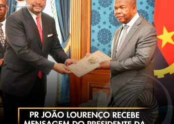 PR João Lourenço recebe mensagem do Presidente da República Centro-Africana