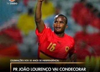 PR João Lourenço vai condecorar o ex-jogador Flávio Amado