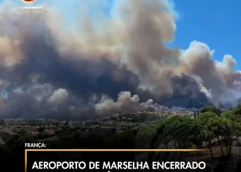 Aeroporto de Marselha encerrado devido incêndio florestal