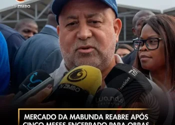 Mercado da Mabunda reabre após cinco meses encerrado para obras de requalificação