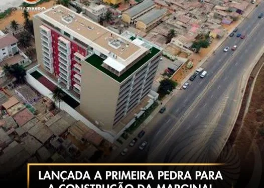 Lançada a primeira pedra para a construção da Marginal da Corimba