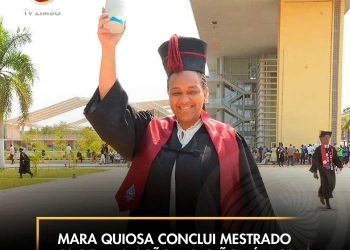 Mara Quiosa conclui mestrado em Governação e Gestão Pública