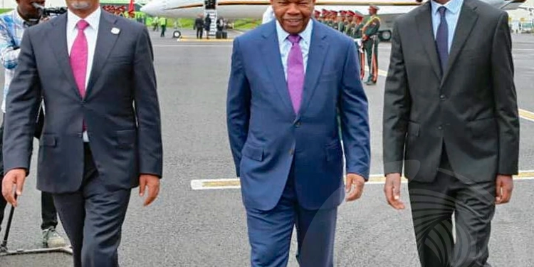 PR João Lourenço chega a Addis-Abeba para Cimeira UA-CARICOM