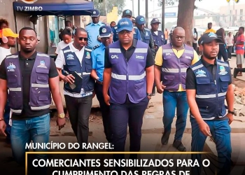 Comerciantes sensibilizados para o cumprimento das regras de ordenamento