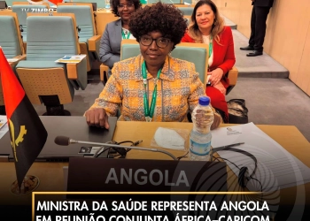 Ministra da Saúde representa Angola em reunião conjunta África–CARICOM em Adis Abeba
