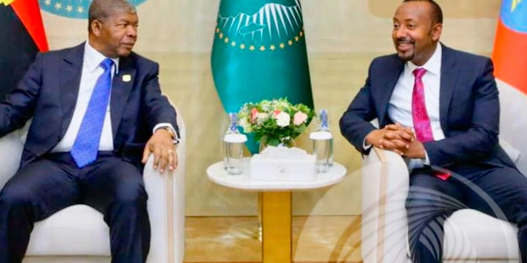Presidente João Lourenço reúne-se com Primeiro-Ministro da Etiópia