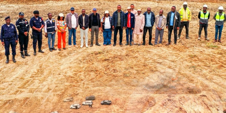 Governador visita obras de reabilitação da represa “Chileva”