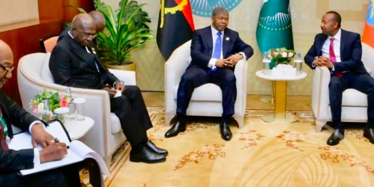 Presidente João Lourenço reúne-se com Primeiro-Ministro da Etiópia