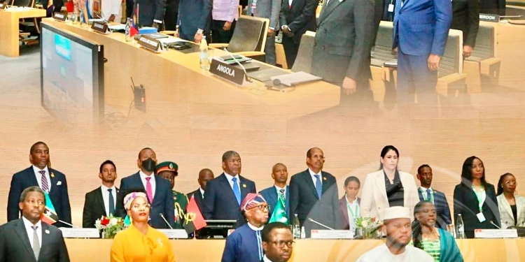 João Lourenço dirige abertura da 2.ª Cimeira União Africana–CARICOM em Adis Abeba