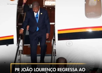 PR João Lourenço regressa ao país após missão em Addis-Abeba