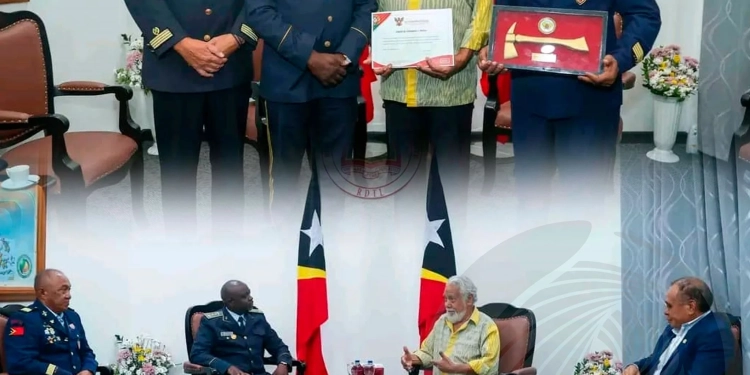 Comandante do SPCB recebido pelo primeiro-ministro de Timor-Leste