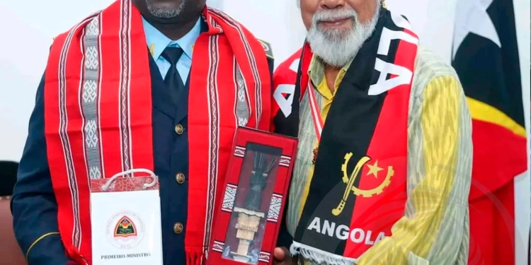 Comandante do SPCB recebido pelo primeiro-ministro de Timor-Leste