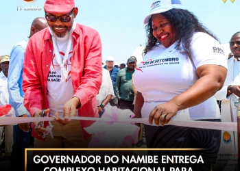 Governador do Namibe entrega complexo habitacional para enfermeiros e professores
