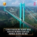 China inaugura ponte mais alta do mundo com 625 metros acima do rio