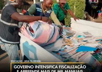 Governo intensifica fiscalização e apreende mais de mil manuais escolares proibidos à venda