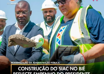 Construção do SIAC no Bié reflecte empenho do Presidente da República