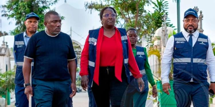 Obras de reabilitação do Cemitério Alto das Cruzes prosseguem sem sobressaltos