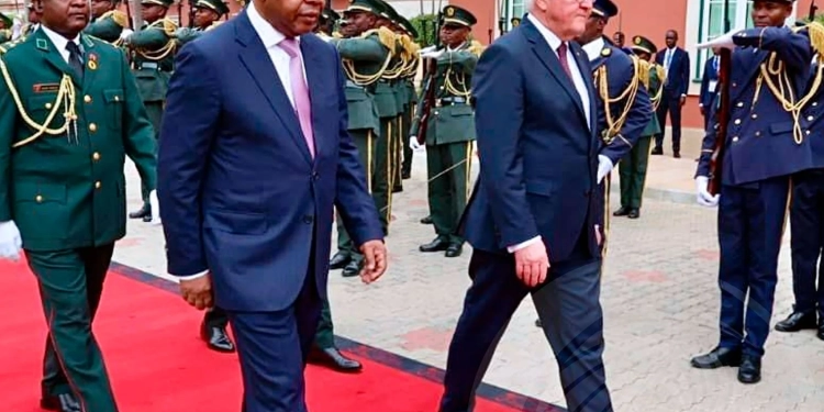 PR João Lourenço recebe Presidente da Alemanha em visita a Angola