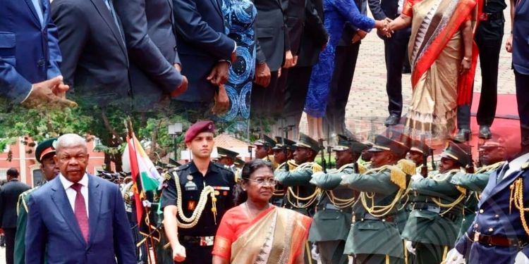 Presidente da Índia inicia visita de Estado a Angola