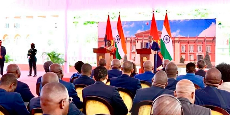 Angola e Índia destacam importância de reforçar cooperação entre os dois países