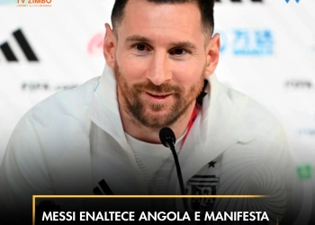 Messi enaltece Angola e manifesta “grande prazer” pela visita